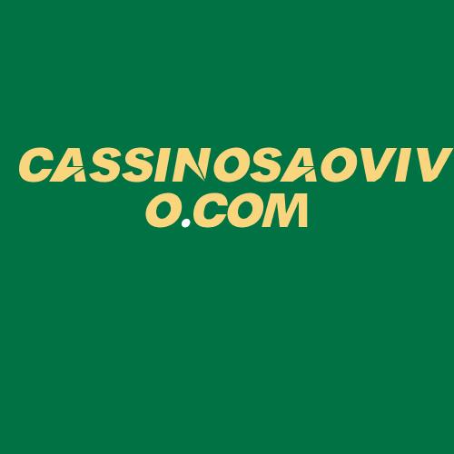 Logo da CASSINOSAOVIVO